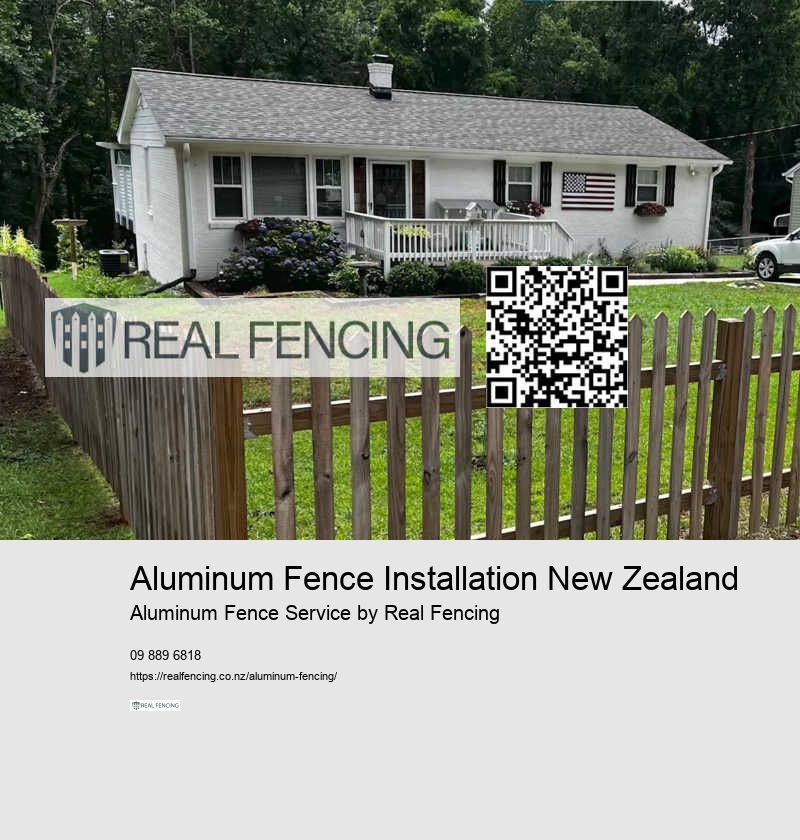 Aluminum Fence Installation New Zealand