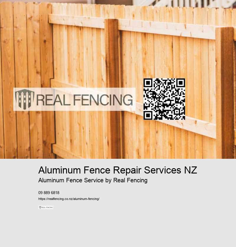 Aluminum Fence Repair Services NZ