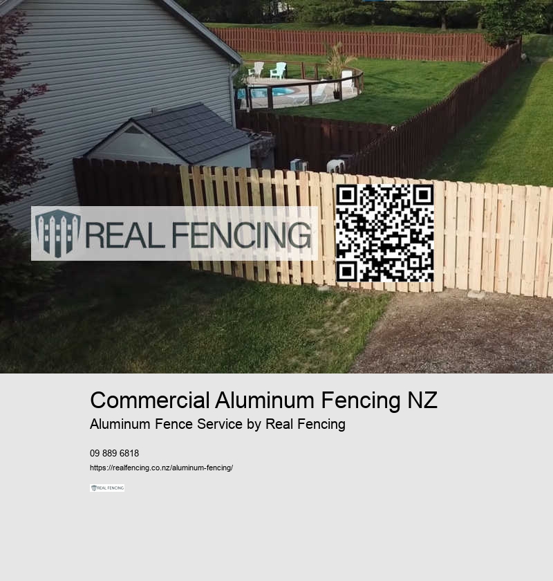 Commercial Aluminum Fencing NZ