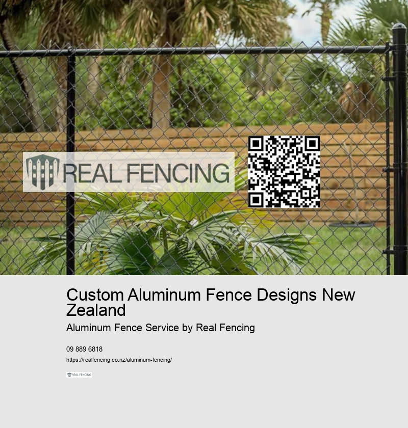 Custom Aluminum Fence Designs New Zealand