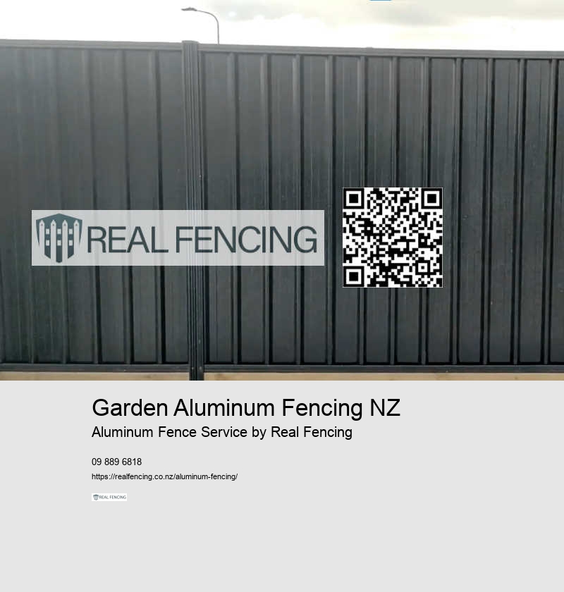 Garden Aluminum Fencing NZ