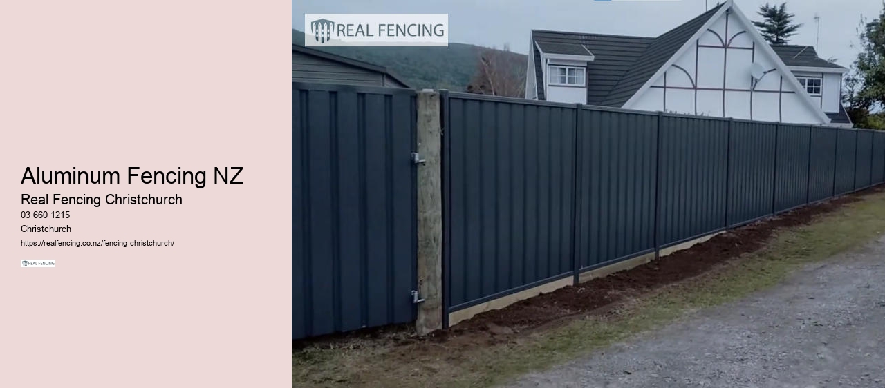 fencing contractors chch