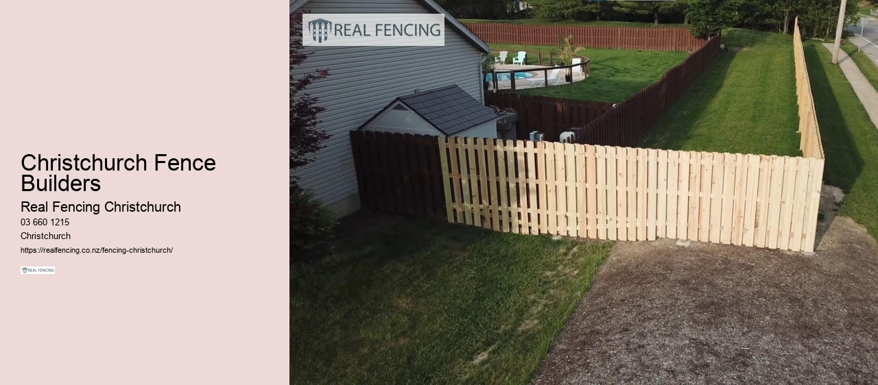 christchurch fence builders