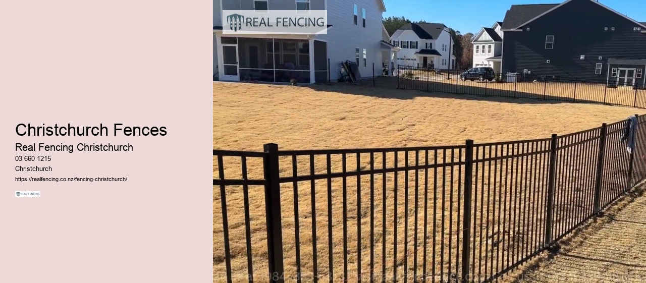 wood fencing christchurch nz