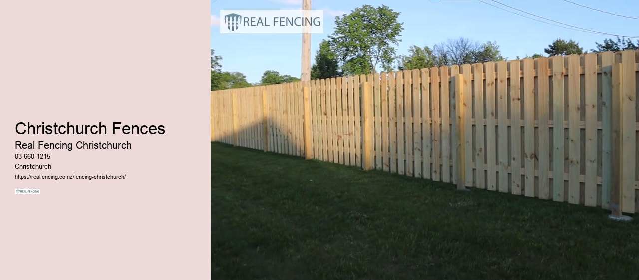 fence palings christchurch