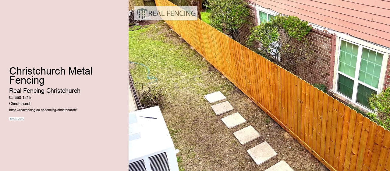 Christchurch Metal Fencing