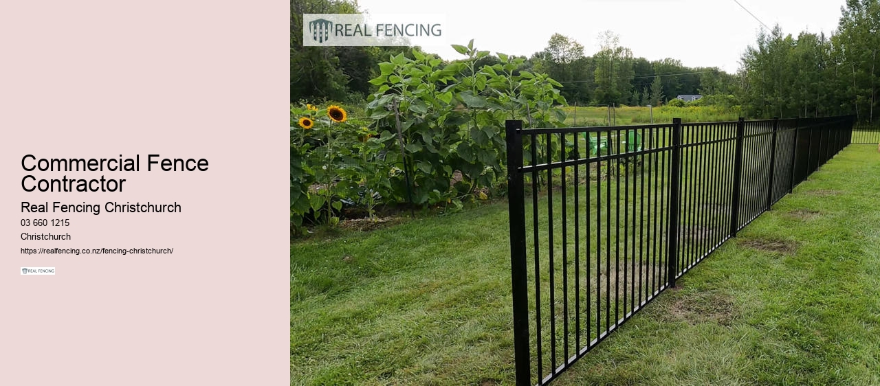 Commercial Fence Contractor