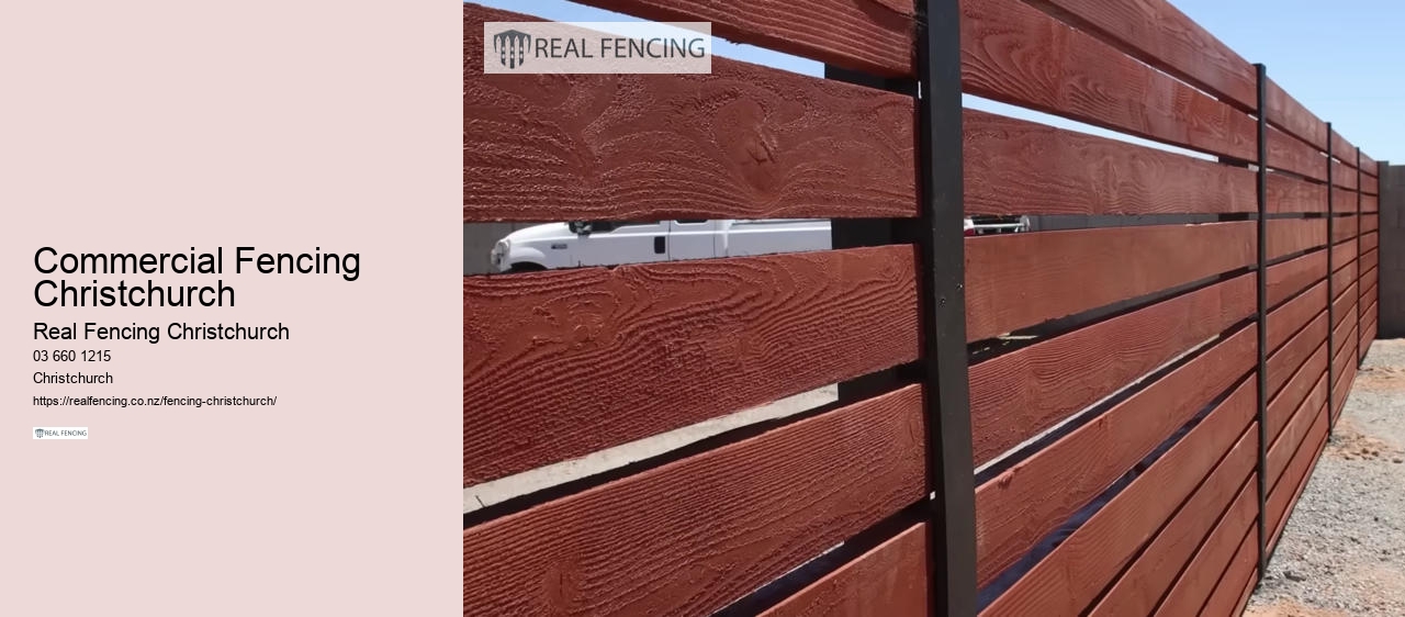 metal fencing christchurch