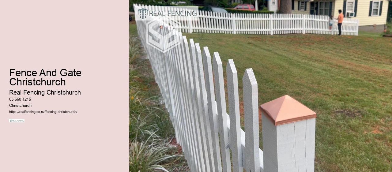 Fence And Gate Christchurch