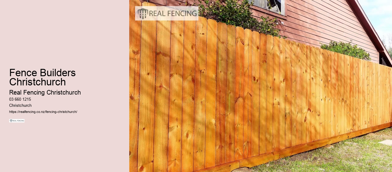 Fence Builders Christchurch