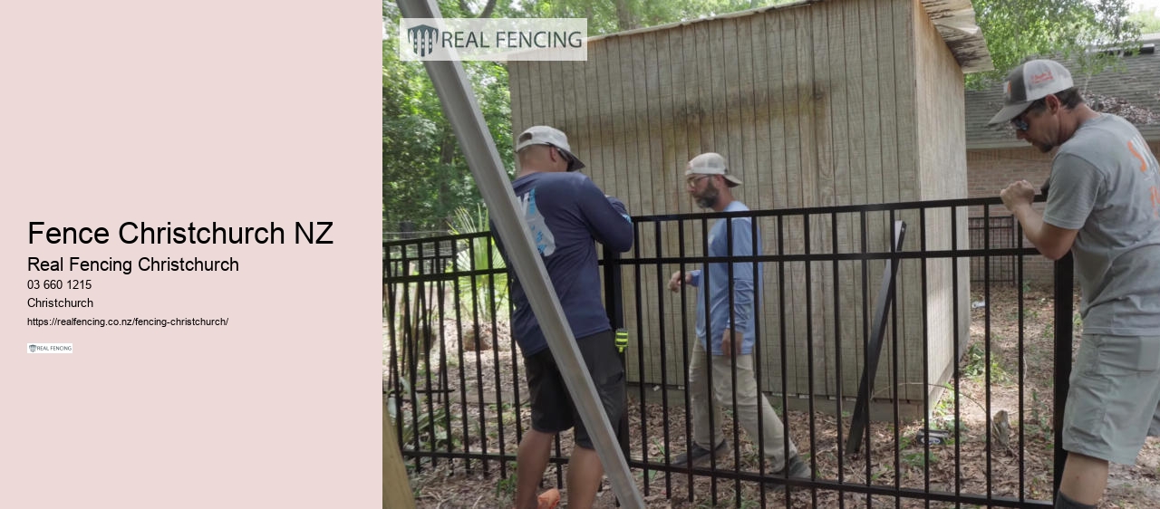 fencing installer in christchurch