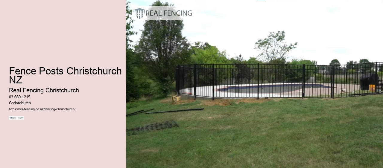 wood fencing christchurch nz