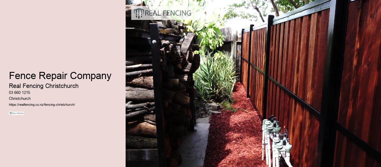 fence quotes christchurch