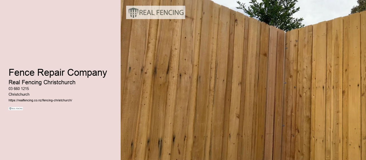 Fence Repair Company