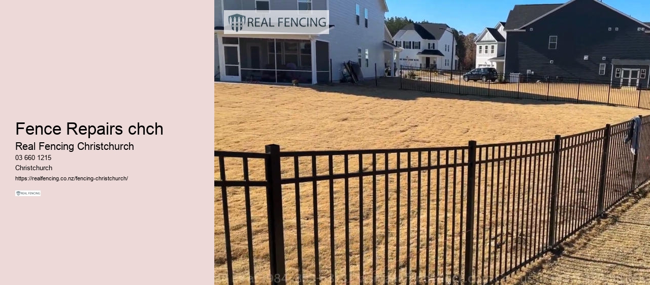 fence and gate christchurch