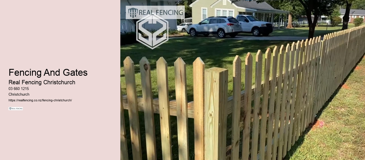 kwila wood fencing christchurch