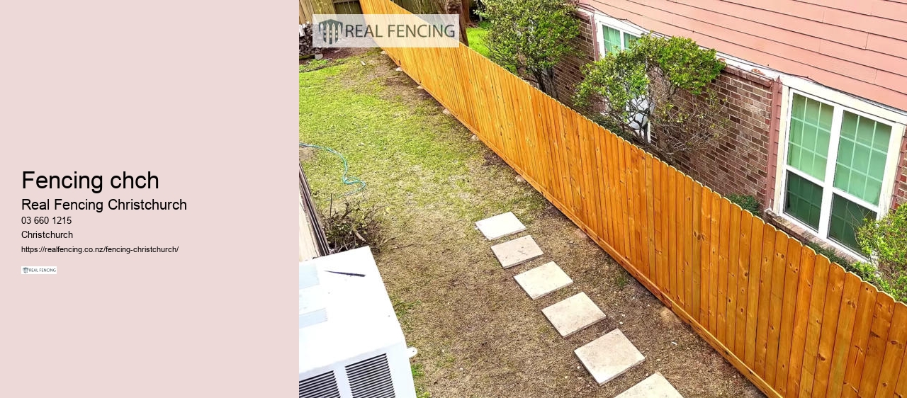 christchurch fence builders