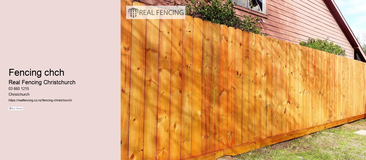 Fencing chch