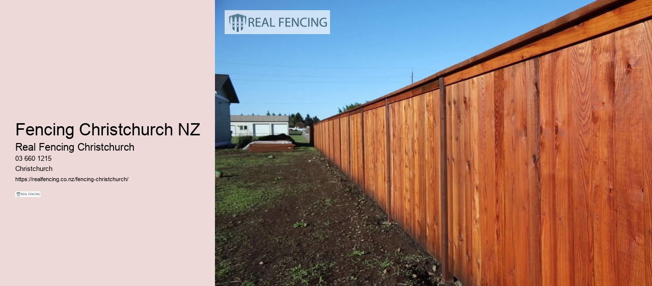 fence company christchurch