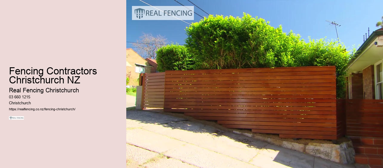 fence builders christchurch