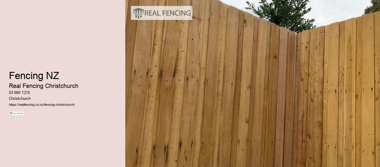 timber fencing christchurch nz