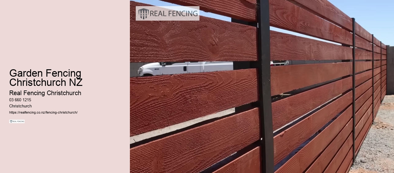 vinyl fence christchurch