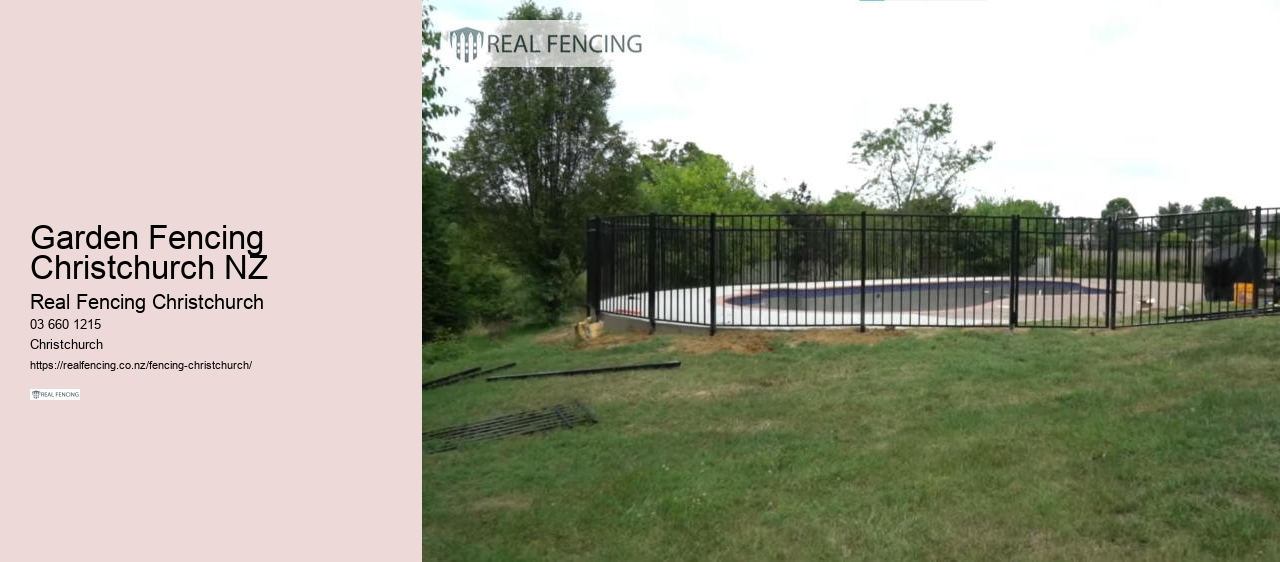 christchurch metal fencing