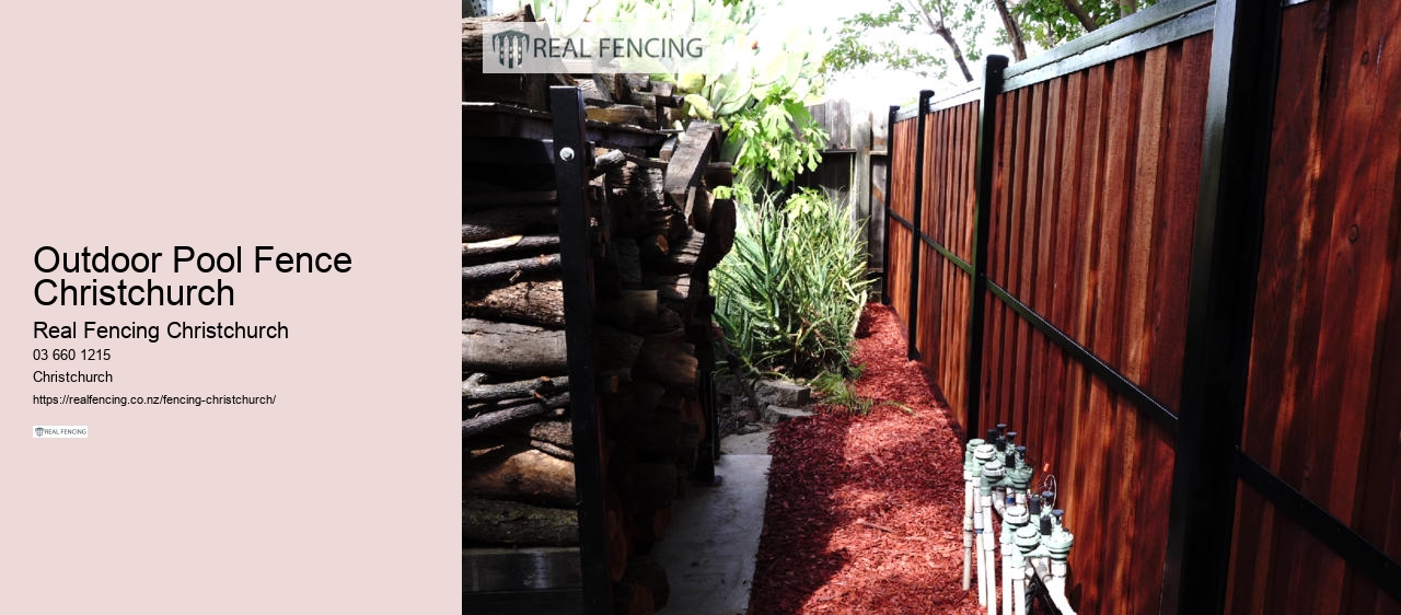 timber fence christchurch