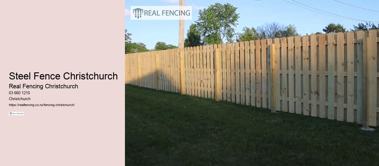 vinyl fence christchurch