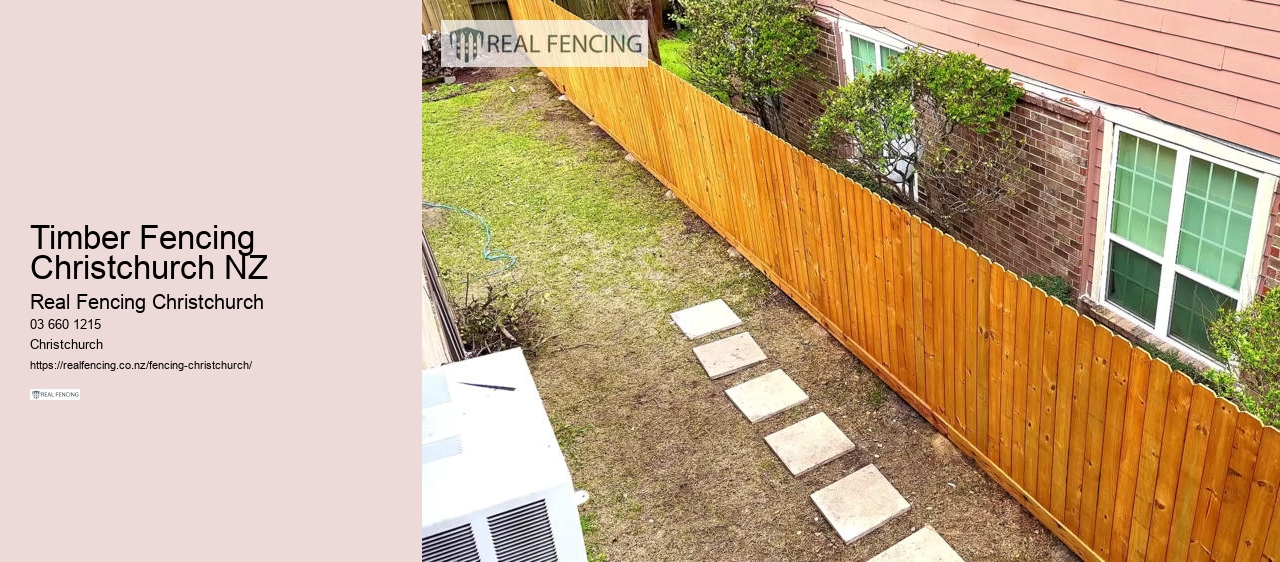 fence contractor christchurch