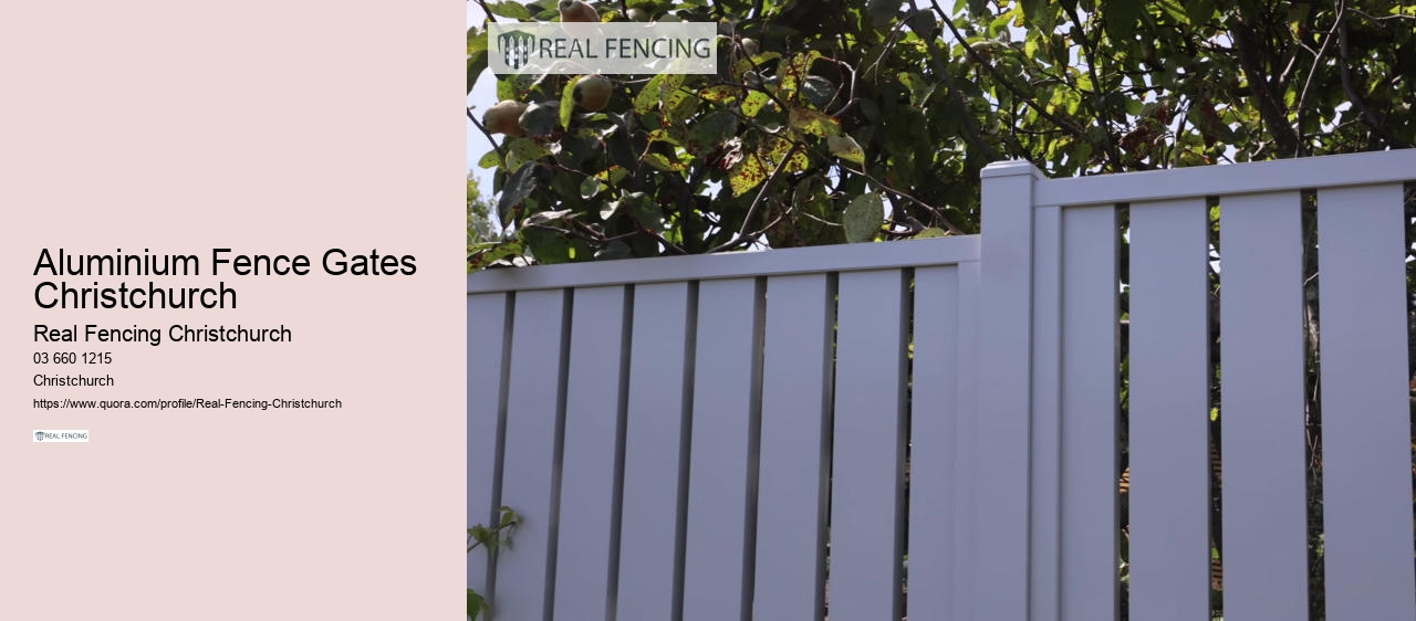 fencing contractors christchurch nz