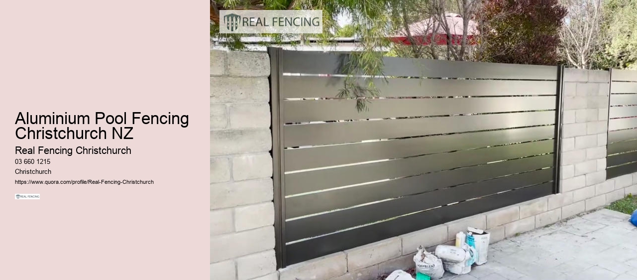 pool fence builder