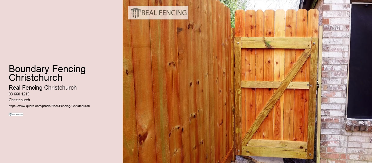 fence builder christchurch