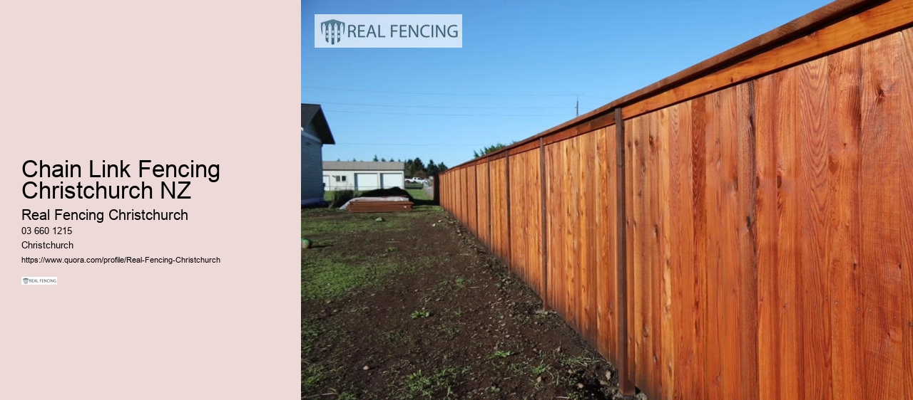 fence quotes christchurch
