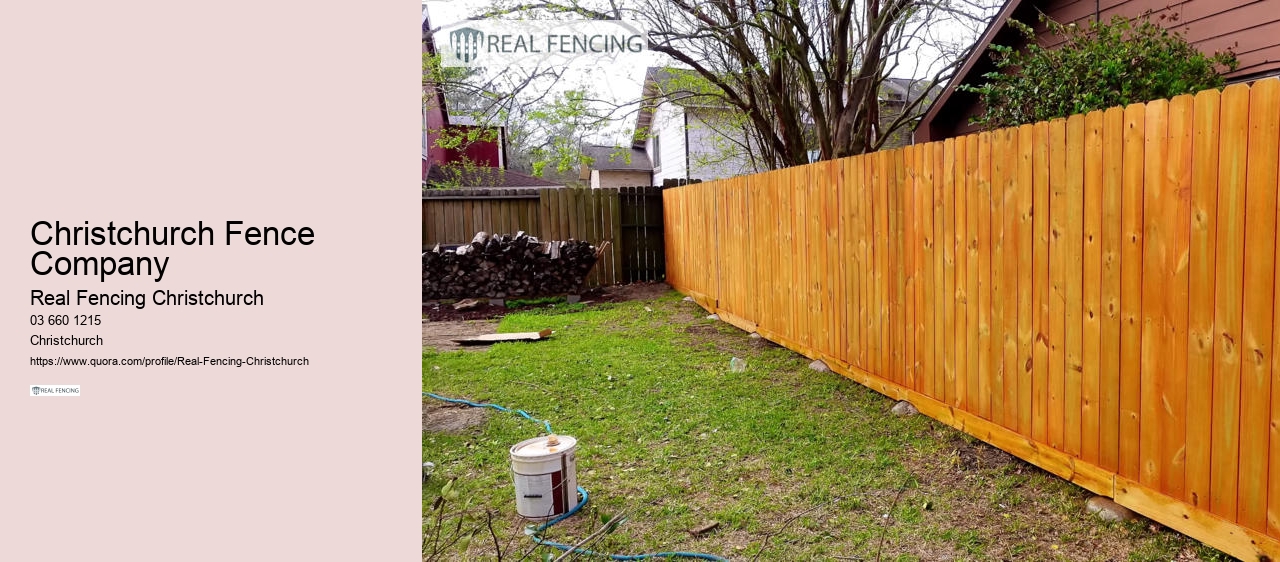 Christchurch Fence Company