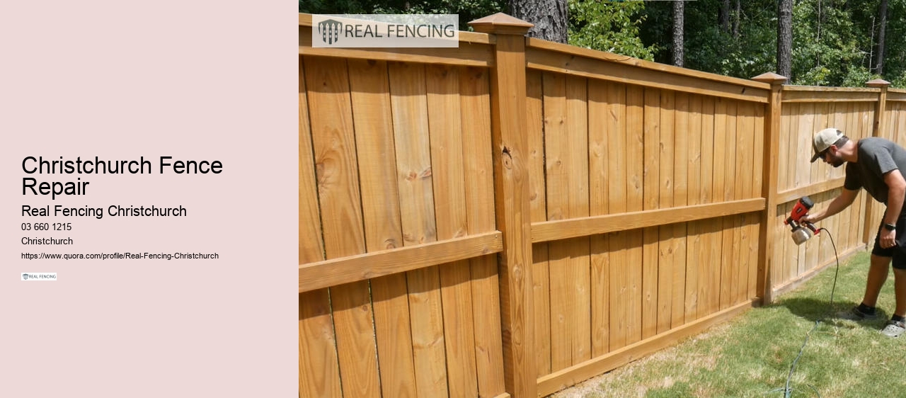 Christchurch Fence Repair