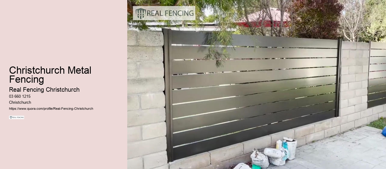 black pvc fence nz