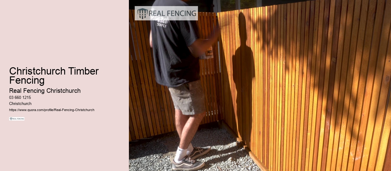 christchurch fence contractor