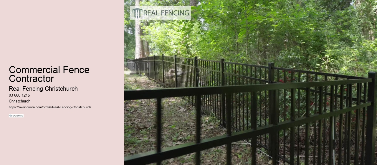Commercial Fence Contractor
