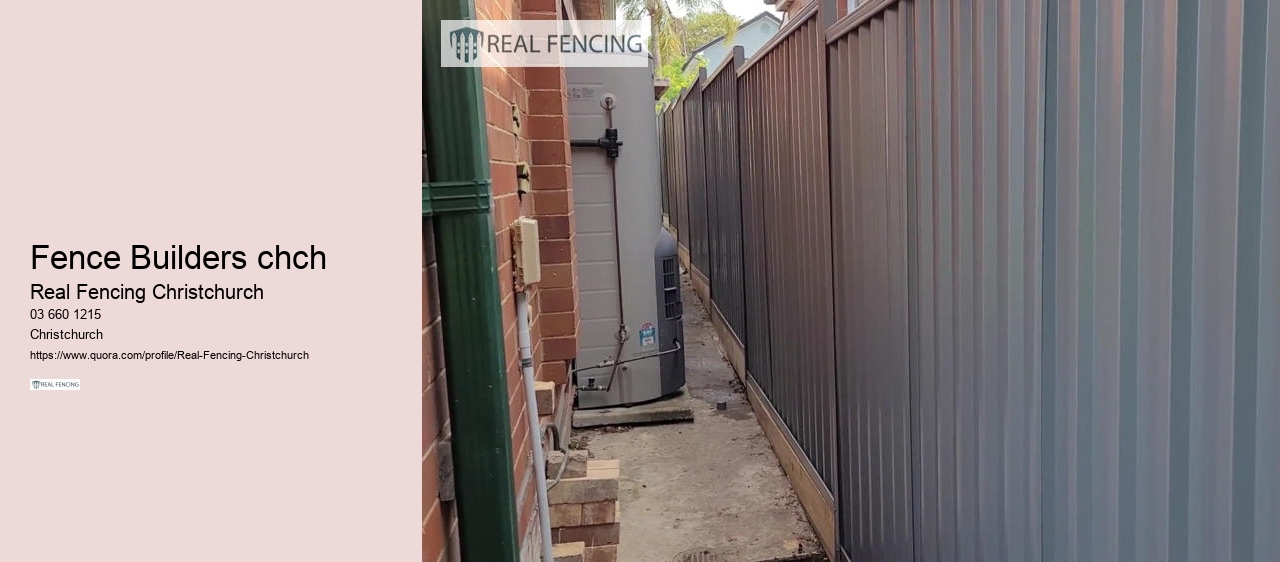 Fence Builders chch