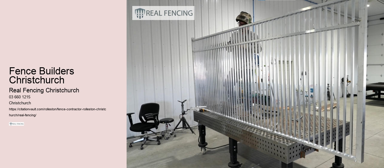 metal fencing christchurch