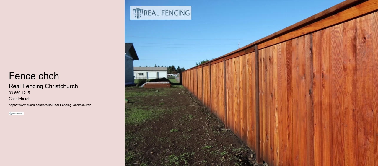fence repair christchurch