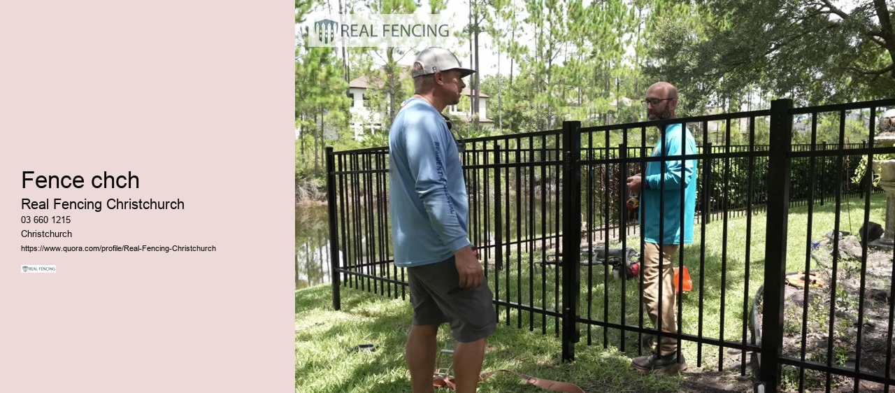 black pvc fence nz