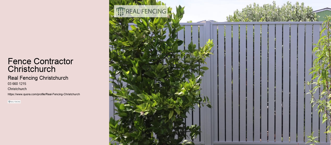 fence repairs christchurch nz
