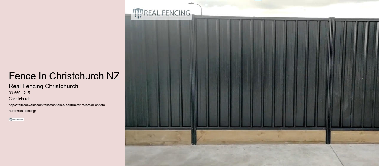 fencing christchurch nz