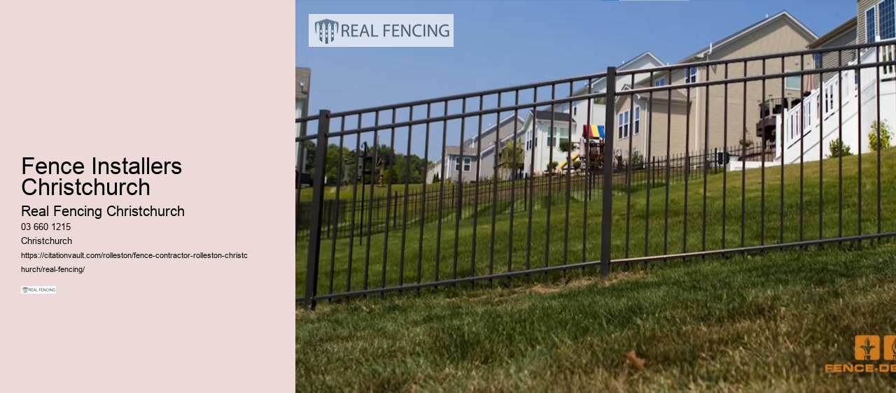 fence in christchurch nz