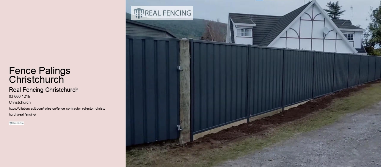 fencing installer in christchurch