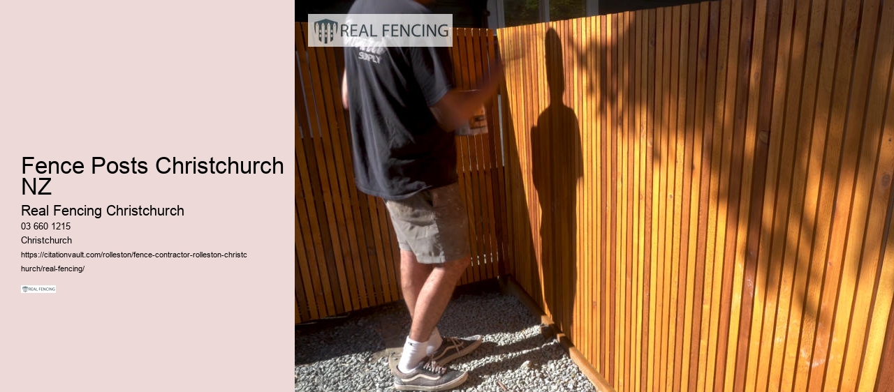 fence builders chch