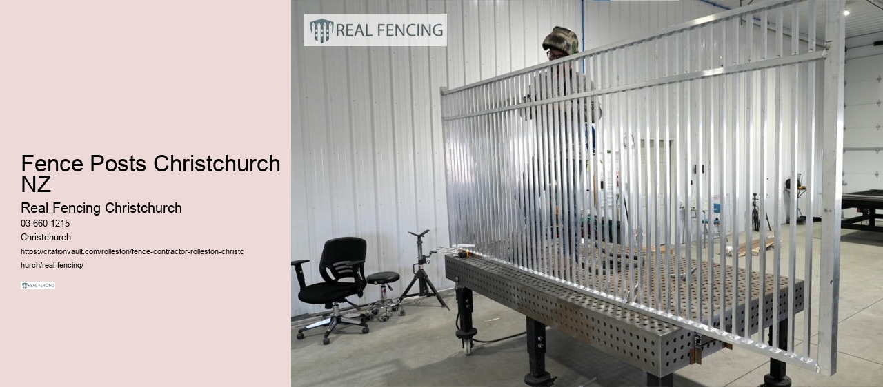 metal fencing christchurch