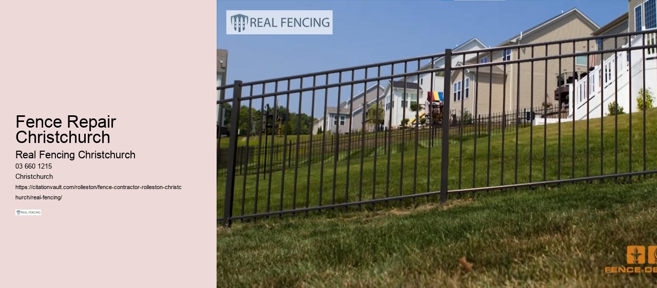 black pvc fence nz